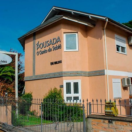 Pousada O Canto Do Sabia Канела Экстерьер фото